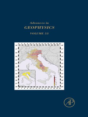 cover image of Advances in Geophysics